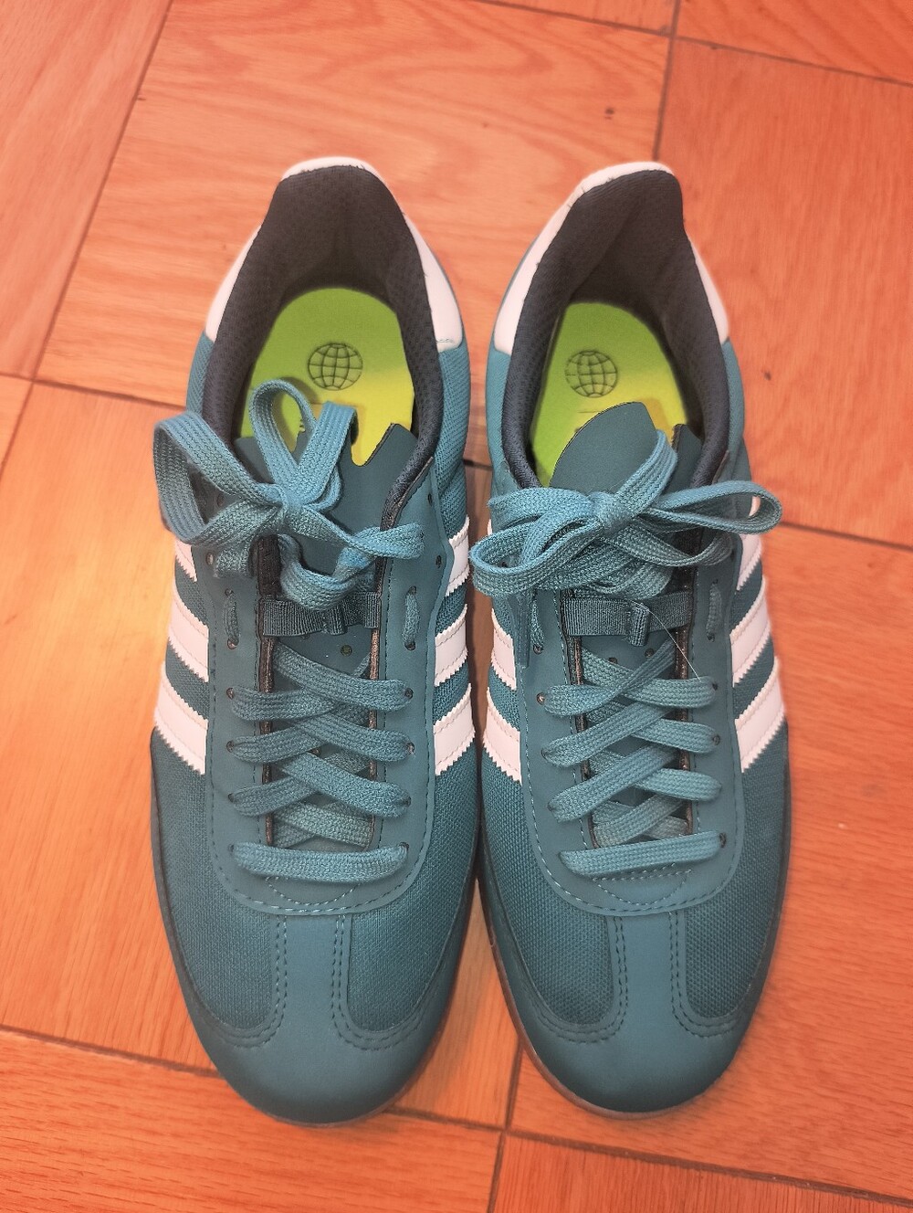 Adidas Velosamba Made With Nature Style- IE7023, Teal, Sz US 9 Men ( Women 10)